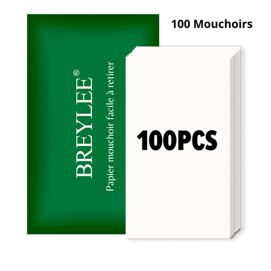 100 Papiers mouchoirs